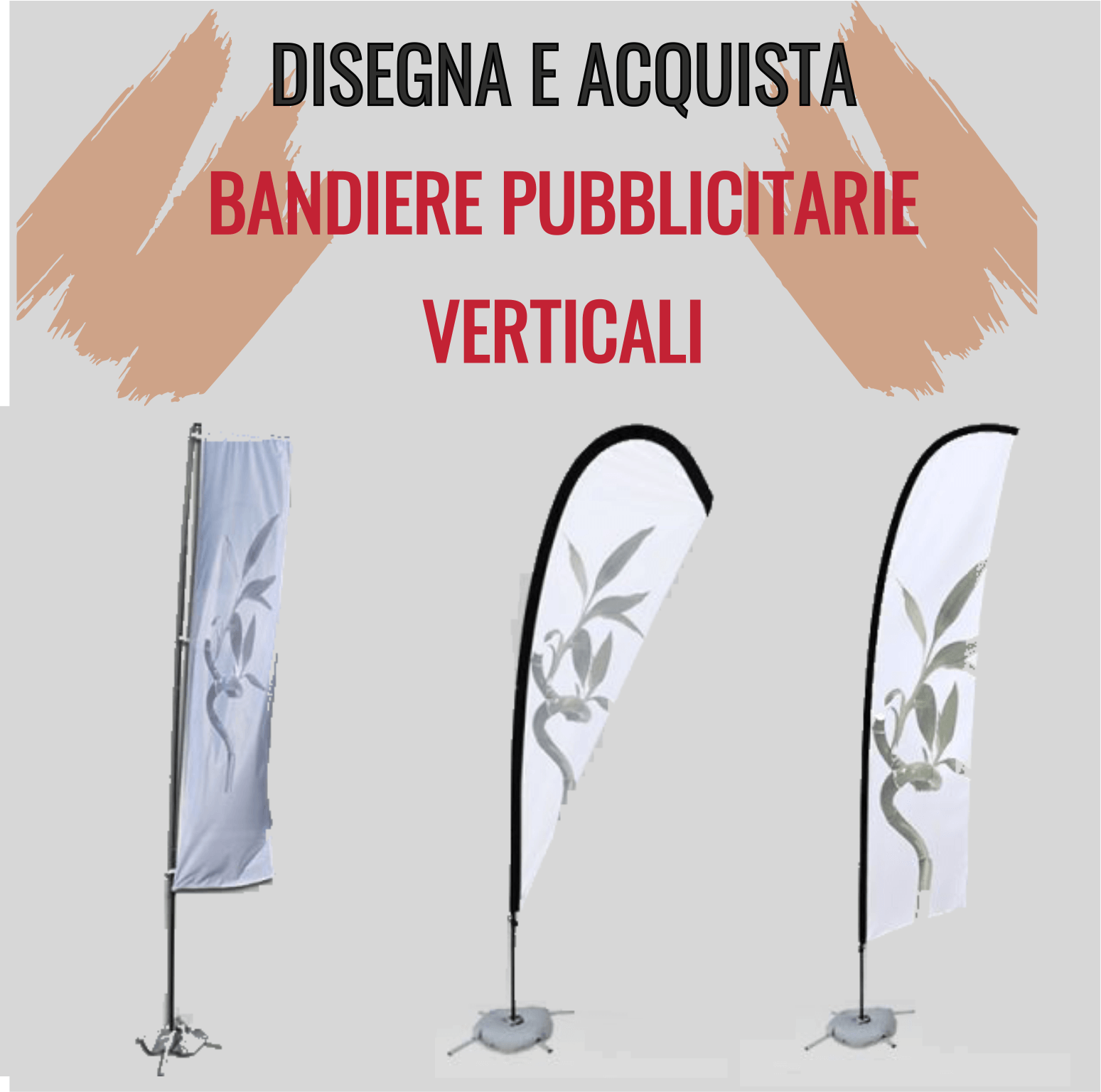 bandiere pubblicitarie verticali, bandiera verticale